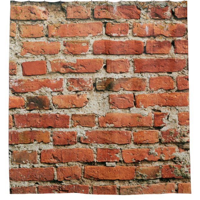Red brick wall texture grunge background. Abstract (Front)