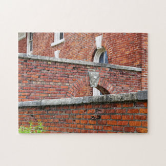 Red Brick Walls & Arches photo Jigsaw Puzzle