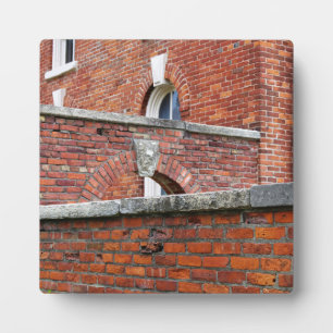 Red Brick Walls & Arches photo Plaque
