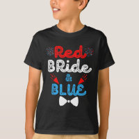 Red Bride And Groom Funny Wedding Marriage Party 4