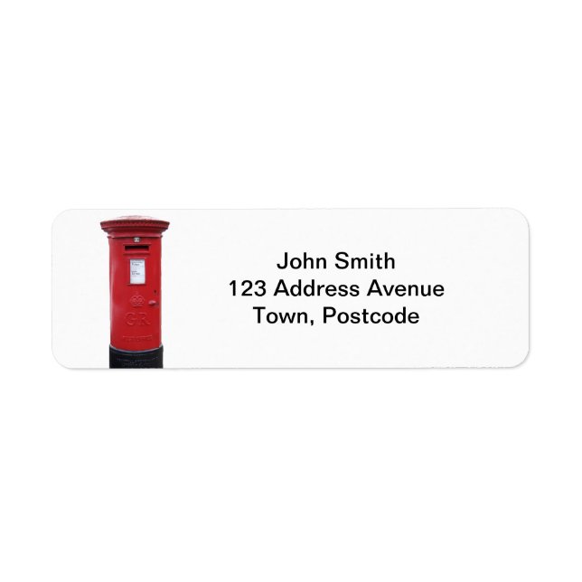 Red British Post box (Front)
