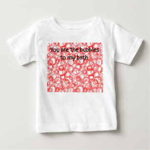 Red Bubbles Baby T-Shirt
