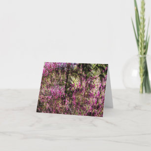 Red Bud Trees....... Card