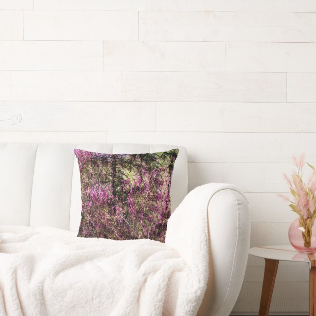 Red Bud Trees....... Throw Pillow (Couch)