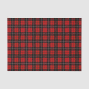 Red Buffalo Plaid (Design 3 Red Series) Tissue Paper