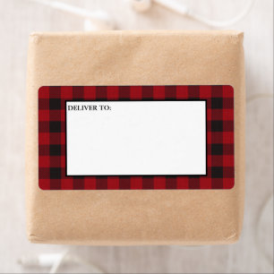 Red Buffalo Plaid Holiday Mailing