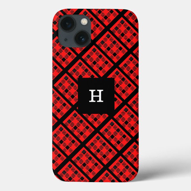 Red Buffalo Plaid iPhone / iPad case (Back)