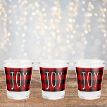 Red Buffalo Plaid & Joy | Happy Holiday Shot Glass<br><div class="desc">Embrace the warmth and joy of the holiday season with our Red Buffalo Plaid & Joy collection on Zazzle! This festive assortment of products is designed to bring comfort and merriment to your celebrations.This holiday season, make your celebrations extra special with our Red Buffalo Plaid & Joy collection on Zazzle....</div>
