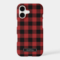 Red Buffalo Plaid Pattern Name