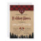 Red Buffalo Plaid Wedding Couple Shower Invite
