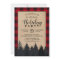 Red Buffalo Plaid Winter Forest Holiday Party