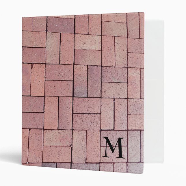 Red Building Bricks Binder (Front/Inside)