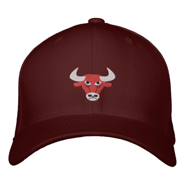 Red Bull Embroidered Hat (Front)