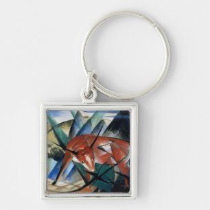 Red Bull (gouache on paper) Keychain