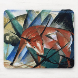 Red Bull (gouache on paper) Mouse Pad