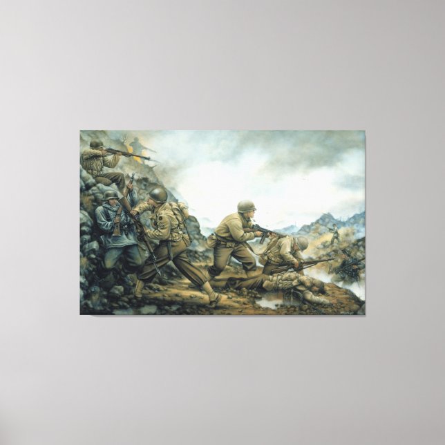 Red Bull in the Winter Line by Donna Neary Print (Front)