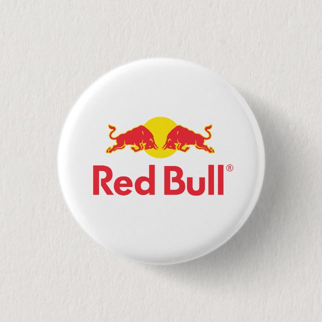 Red Bull logo Button (Front)