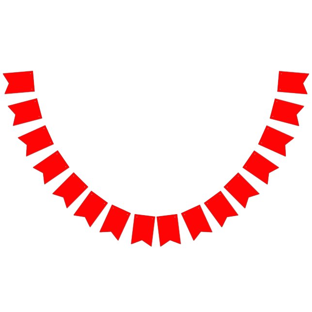 Red Bunting Flags (All)