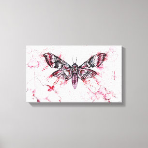 Red-Butter-Fly Zazzle_Growshop. Canvas Print