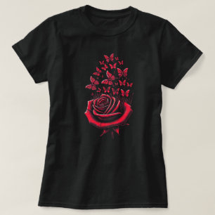 red butterflies T-Shirt