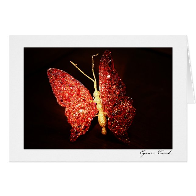Red Butterfly (Front Horizontal)