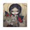 "Red Butterfly Ferrets" Magnet