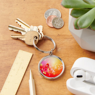 Red Butterfly Keychain