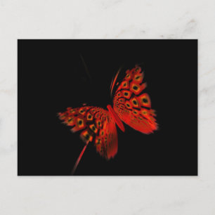 Red Butterfly Postcard