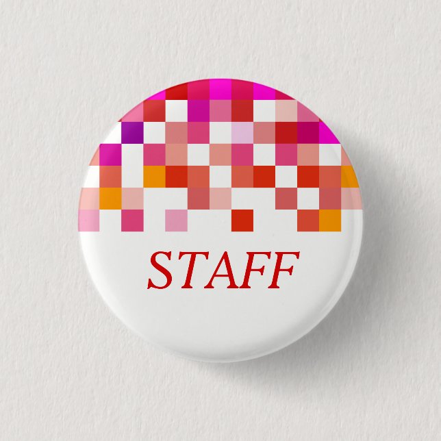 Red Button with white (Front)