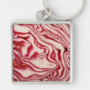 Red cabbage keychain