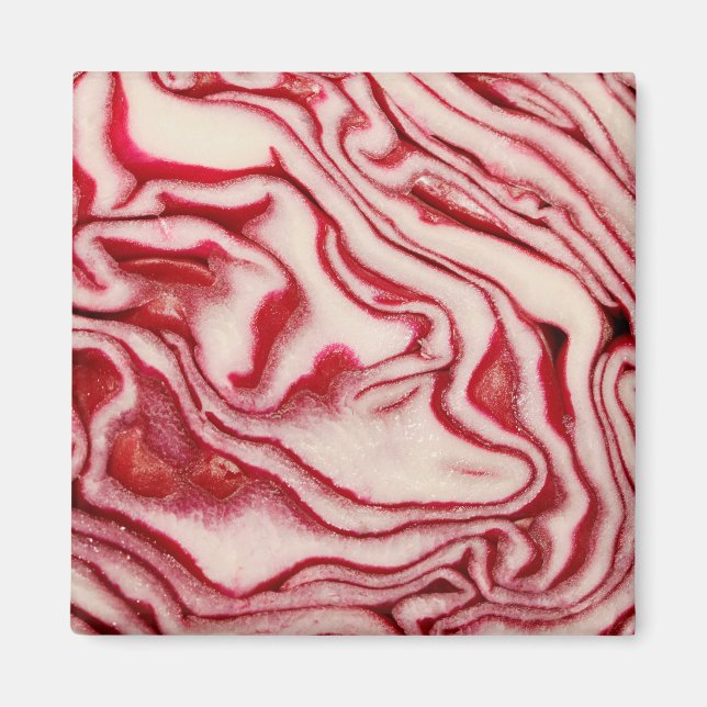 Red cabbage magnet (Front)