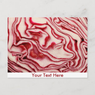 Red cabbage postcard