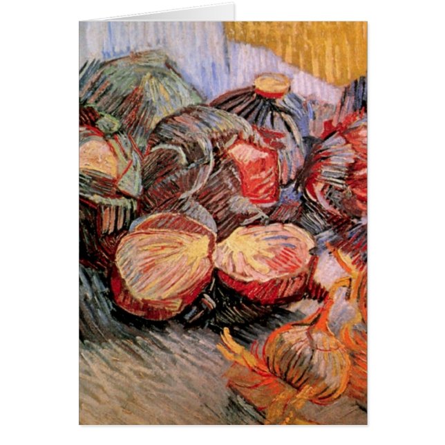 Red Cabbages and Onions by Vincent van Gogh (Front)