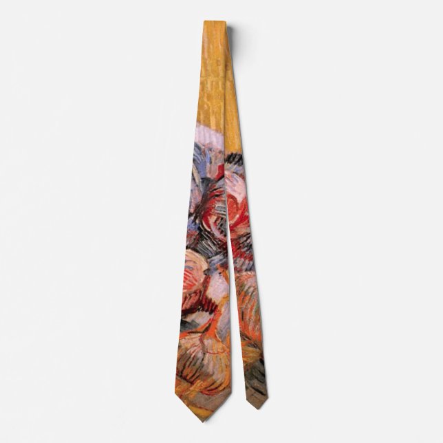 Red Cabbages and Onions by Vincent van Gogh Tie (Front)