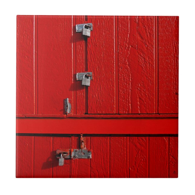 Red Cabinet Tile (Front)
