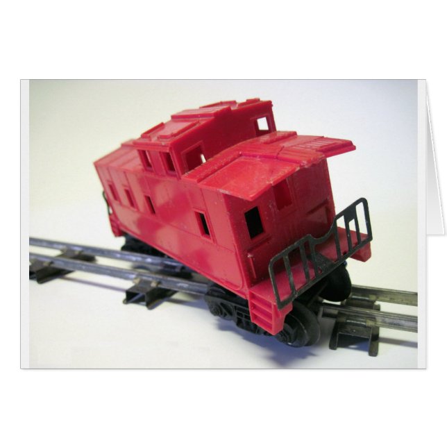 Red Caboose (Front Horizontal)