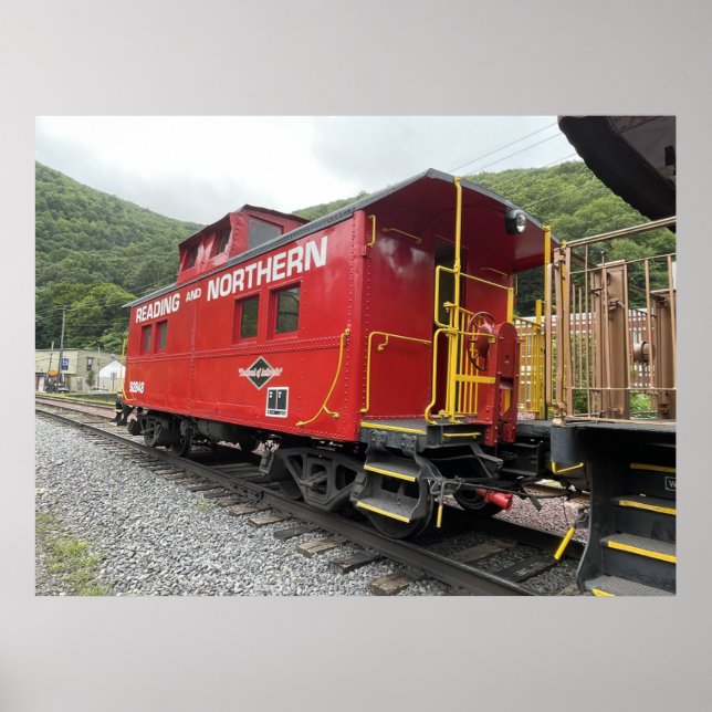Red Caboose Poster (Front)