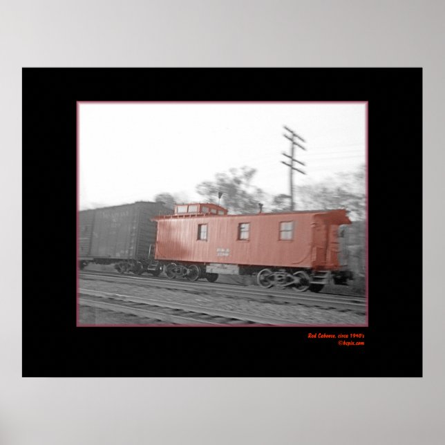 Red Caboose, vers 1940's Poster (Devant)