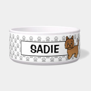 Red Cairn Terrier Cartoon Dog Illustration