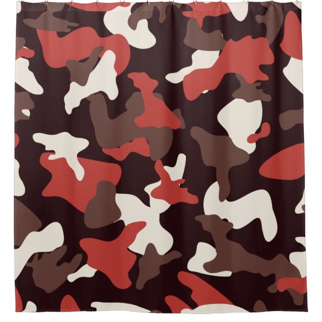 Red camo camouflage army pattern (Front)