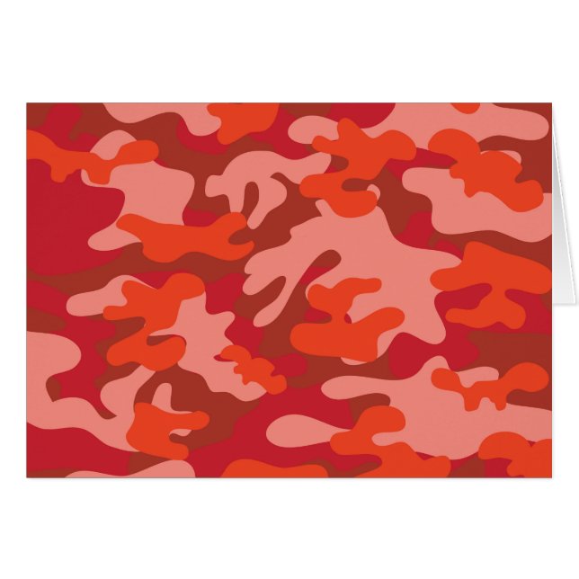 Red Camouflage (Front Horizontal)