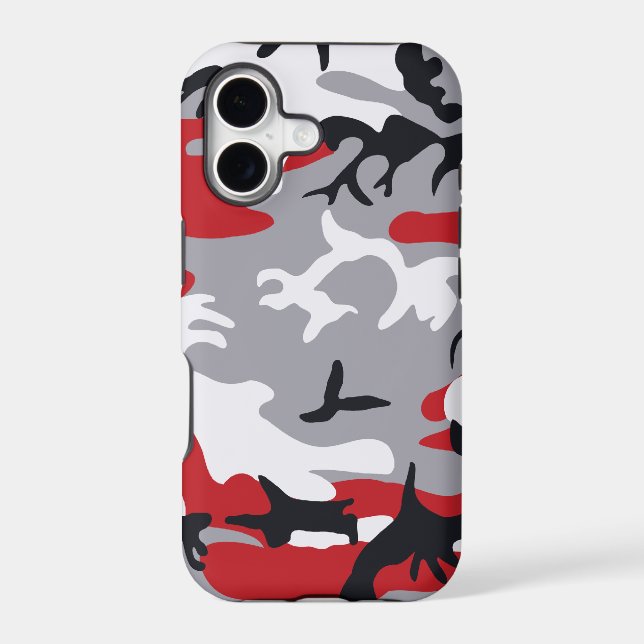 Red Camouflage Barely There™ iPhone 5 Case (Back)