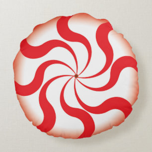 Red candy pillow