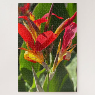 Red Canna Lily, Oakland Jigsaw Puzzle