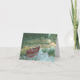 Red Canoe Card