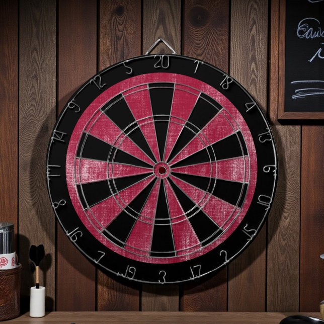 Red Canvas Wood Texture Dartboard (Creator Uploaded)