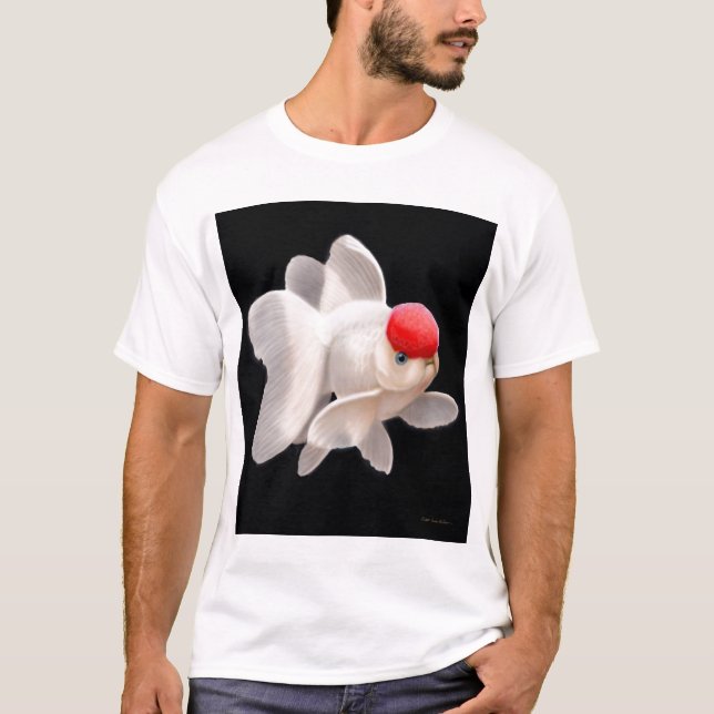 Red Cap Oranda Goldfish T-Shirt (Front)