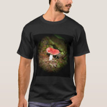 Red Capped Russula Mushroom