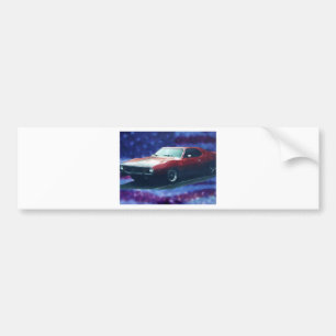 Red Car Bumper Sticker