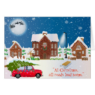 Red Car Christmas Tree